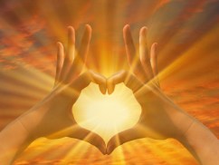 Lumineux coeur conscient